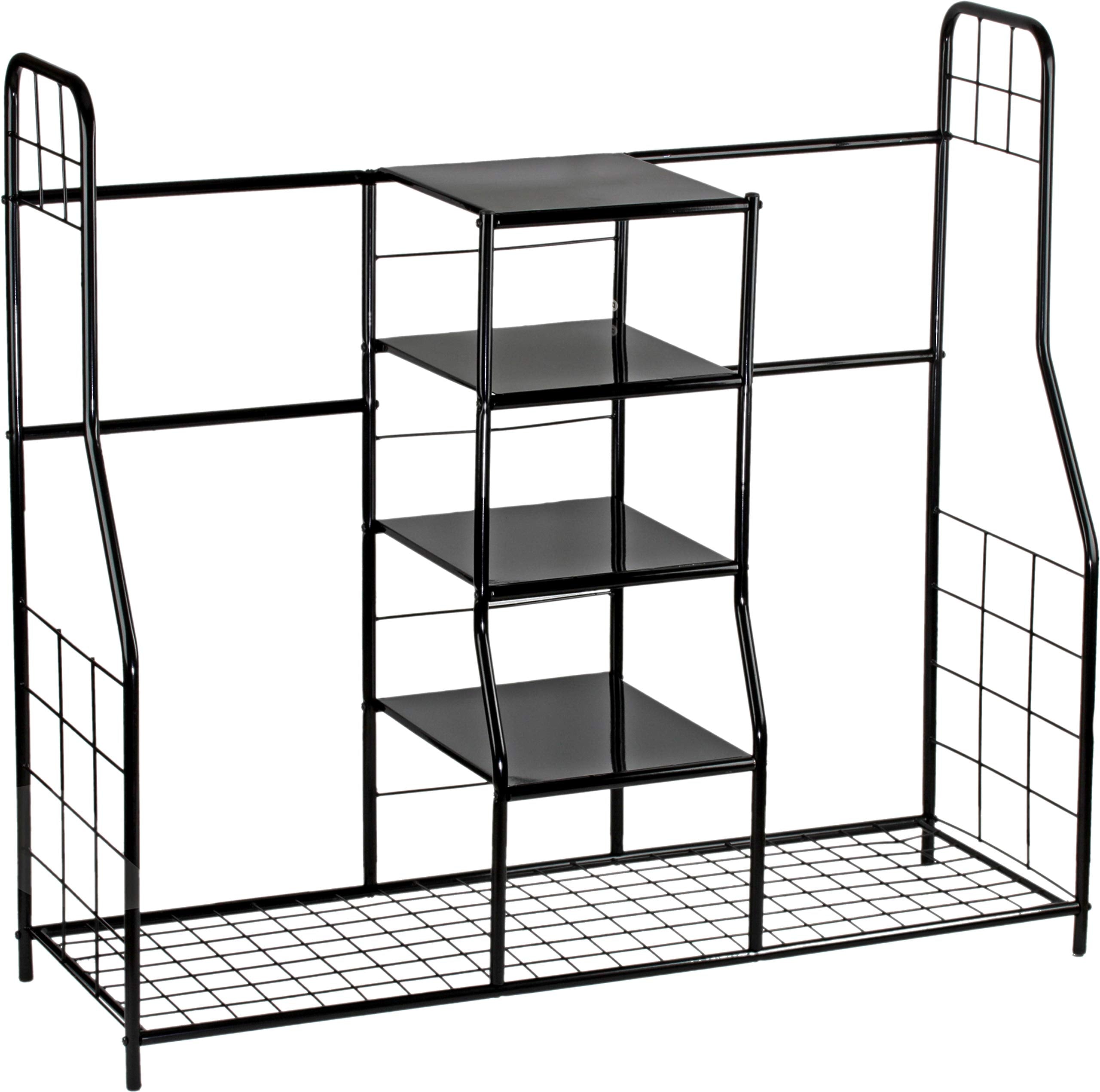 Home-It Golf Bag Sports Dual Golf Storage Organizer Golf Organizer Rack