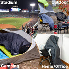 Iclimb 3M Thinsulate Insulation Warm Camping Blanket Ultralight Compact (Black, 1 Lb)