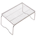 Redcamp Large Folding Campfire Grill 304 Stainless Steel Grate, Heavy Duty Portable Camping Grill With Legs Carrying Bag