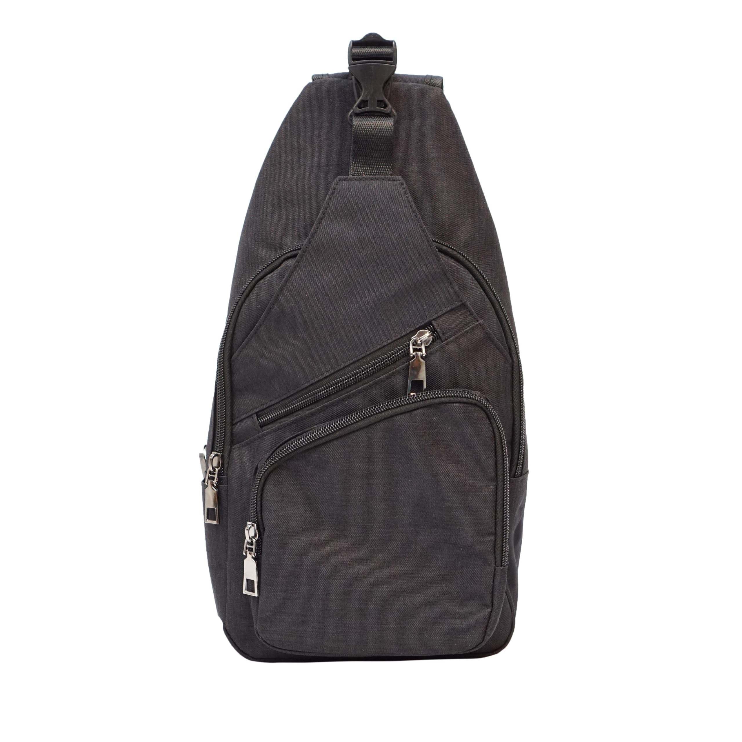 Nupouch Anti-Theft Daypack: Anti Theft Crossbody Bag, Lightweight for Travel, Hiking, or Everyday Pickpocket Protection, Large, 