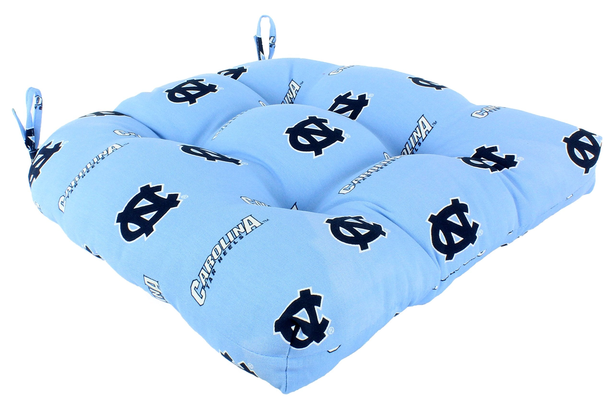 College Covers ComfySeat College Indoor/Outdoor Seat Patio D Cushion, 20 x 20, North Carolina Tar Heels