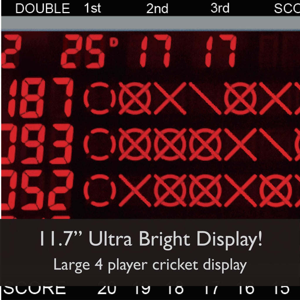 Viper 797 Electronic Dartboard, Quick Access To 301 And Countup From Button Interface, Extended Catch Ring, 11 Square Inch Score