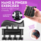 Hand Gripper Strengthener, 7 Pack Adjustable Resistance 22-220Lbs (10-100Kg) Forearm Exerciser, Grip Strength Trainer For Muscle