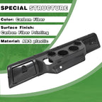 Ecotric Golf Cart Dash Board Cover Assembly Carbon Fiber Style Compatible With 1982 And Up Club Car Ds Golf Cart