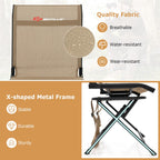 Goplus Hunting Chair, 360 Swivel Hunting Blind Chair With Carrying Strap, 330Lbs Capacity, Folding Silent Deer Hunting Chair, Po