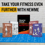 Newme Fitness  Bodyweight Workout Cards, Instructional Fitness Deck For Women & Men, Beginner Fitness Guide To Training Exercise