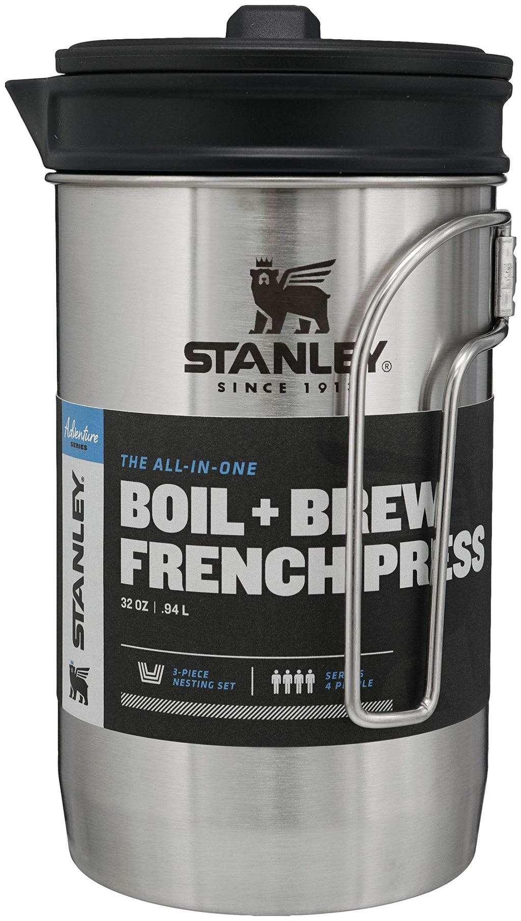 Stanley Adventure All-In-One Boil + Brew French Press  32 Oz