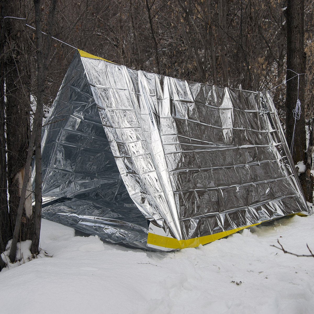 Emergency Zone Reflective Survival 2 Person Tube Tent 3 Pack