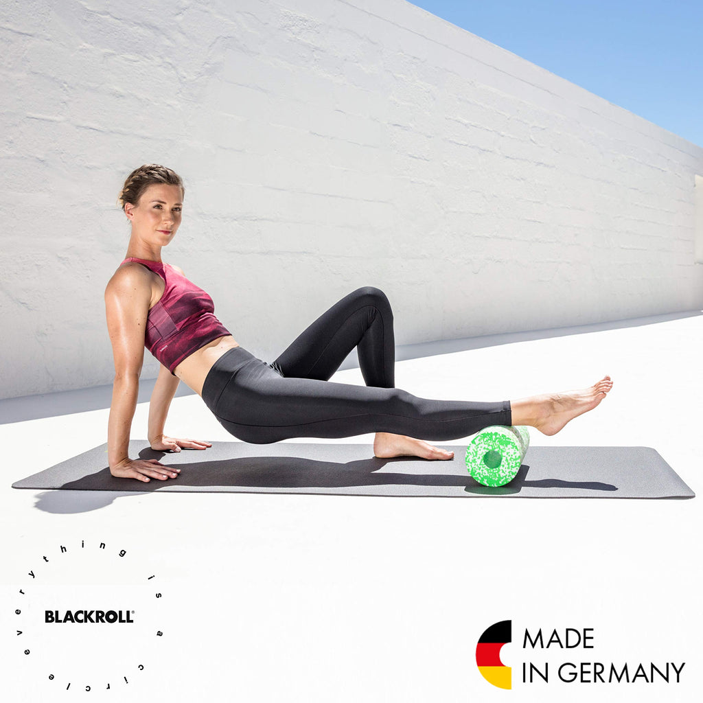 Blackroll - Med Foam Roller, Ideal For Myofascial Trigger Point Release And Back Massage, For Yoga, Exercise, Pilates, And Home
