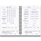Fitness Journal & Workout Planner - Designed By Experts Gym Notebook, Workout Tracker, Exercise Log Book For Men Women - Red