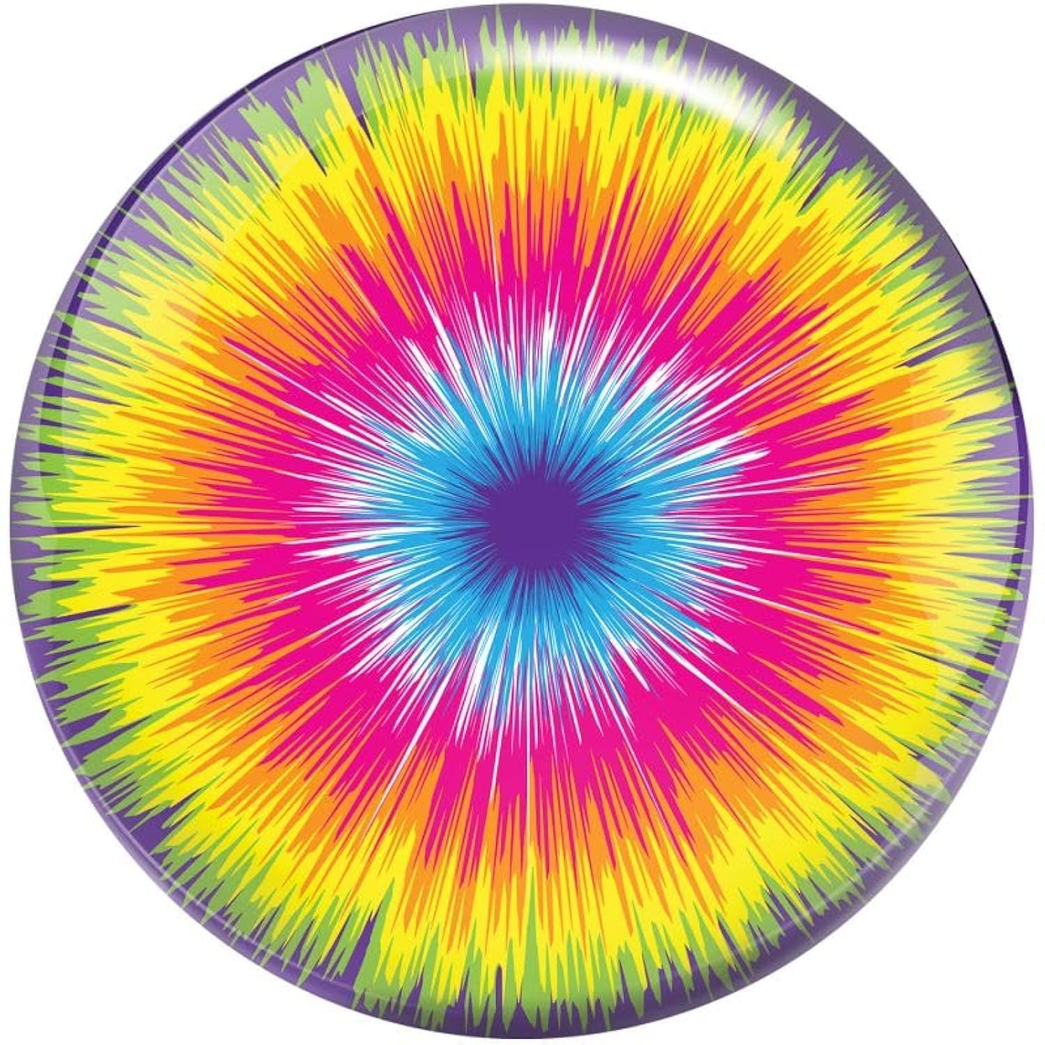 Brunswick Viz-a-Ball Bowling Ball (10lbs, Tie-Dye Burst)