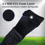 Zodiac Soccer Shin Guard with Detachable Ankle Protection-Blue - Vizari Sports