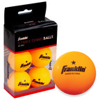 Franklin Sports Ping Pong Balls - Official Size + Weight Orange 40Mm Table Tennis Balls - One Star Professional Ping Pong Balls