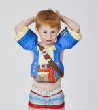 Full Throttle 104400-500-001-18 Full Throttle Vest Child Little Dipper Pirate Blue
