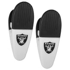 Nfl Oakland Raiders Mini Chip Clip Magnets, Set Of 2