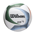 Wilson Avp Pxl Volleyball - Official Size, White/Blue/Green