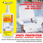 Star Brite Vinyl Brite Protectant - Marine Grade Uv Protection, Restores Shine & Flexibility For Vinyl, Rubber, Plastic, Fibergl