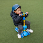Jetson Cocomelon 2-in-1 3-Wheel Kick Scooter, Foldable and Detachable Seat, Seat Supports Weight Up to 55 lbs, Scooter: Up to 90