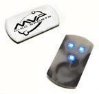 Mvp Disc Golf Flat Led Tri-Lite Disc Golf Lights (Pack Of 10) (Red)