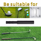 Mariyandh 8 Pcs 0.52 Inches Golf Club Extension Golf Club Extensions Steel Shaft Putter Shaft Extension For Putter, Iron, And Go
