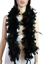 Flydreamfeathers Kids Feather Boa 25 Gram, 4 Feet Long Chandelle Feather Boa, Great For Party, Kids Party, Halloween Costume, Ch