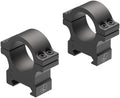 Leupold Open Range Cross-Slot Rings 1, 1 Medium with a Matte Finish