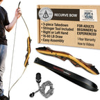 Southwest Archery Tigershark Takedown Recurve Bow - 62 Hunting Bow - Left & Right Handed - Draw Weights In 16Lb-60Lb - Usa Based