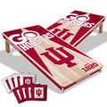 YouTheFan NCAA Indiana Hoosiers 2 x 4 Professional Wood Cornhole Game with Logo Bags