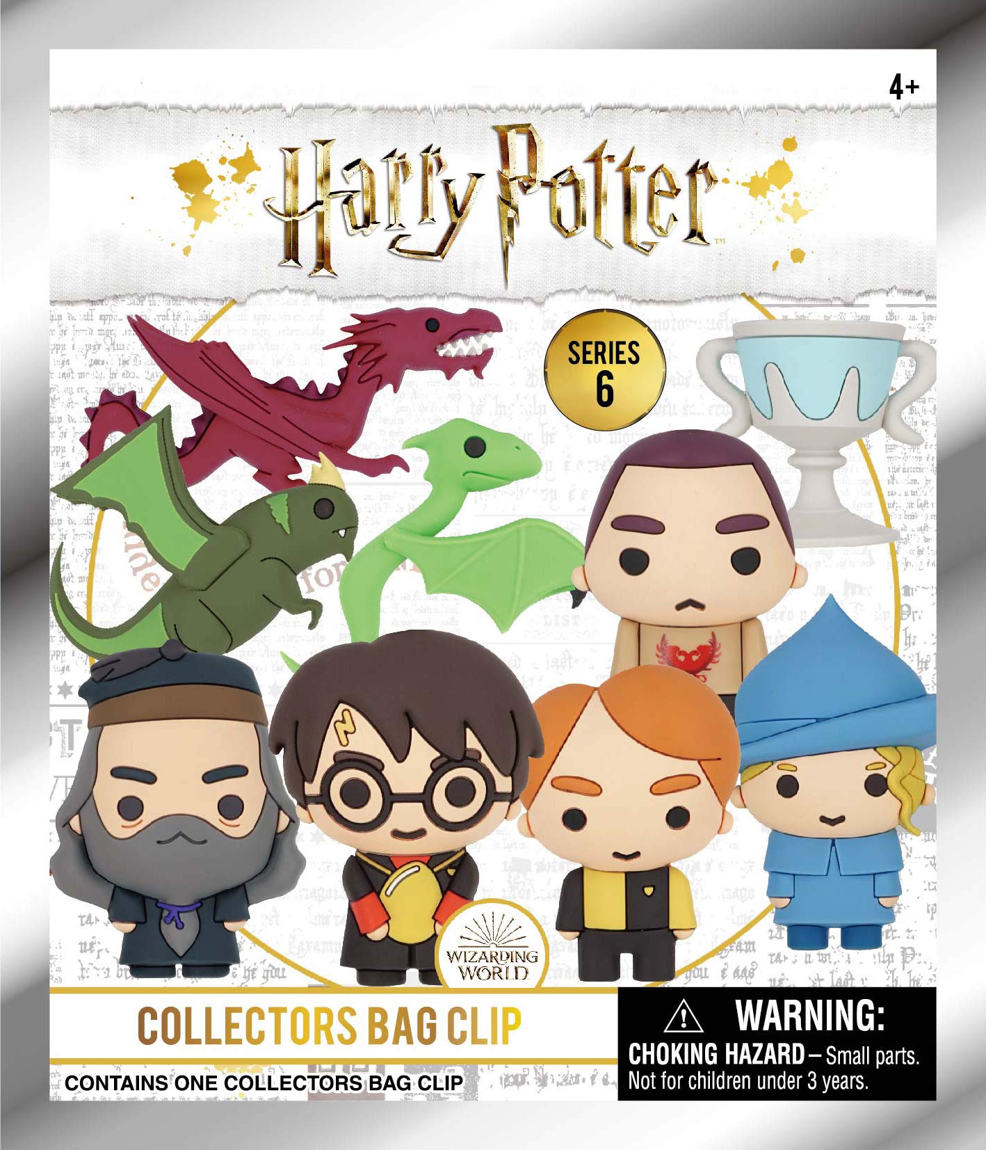Harry Potter Series 6-3D Foam Bag Clip In Blind Bag
