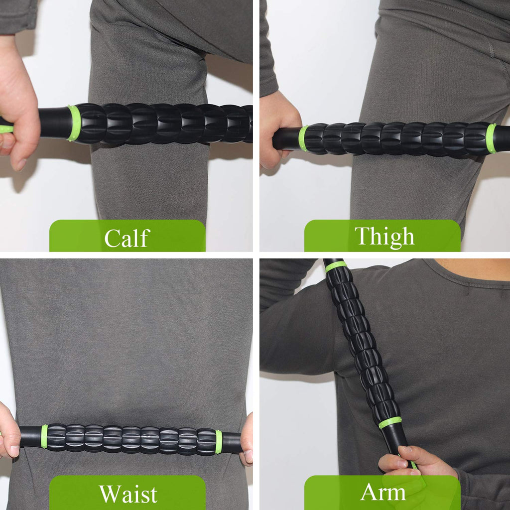 Muscle Roller, Massage Roller Stick For Athletes, Help Reducing Muscle Soreness Cramping Tightness Leg Arms Back Calves Muscle M