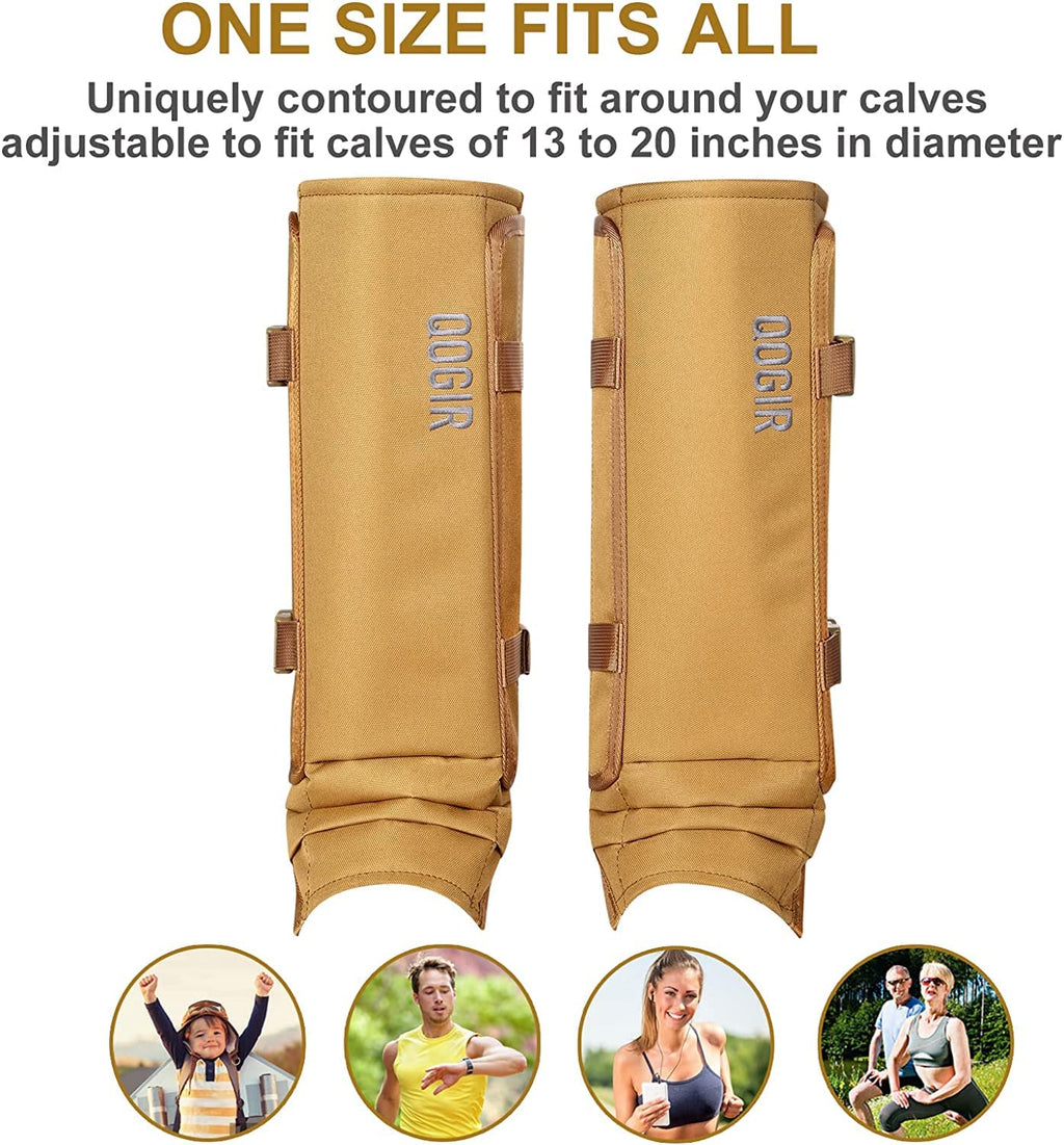 Natureblend Leg Gaiters Hunting Gaiters, Adjustable Snow Boot Gaiters, Waterproof Snake Gaiters For Hiking Walking Skiing