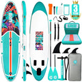 Niphean Paddle Board with Seat, 106 Paddleboard Inflatable Paddle Board with Seat Anti-Slip EVA Deck, Inflatable Paddle Boards f