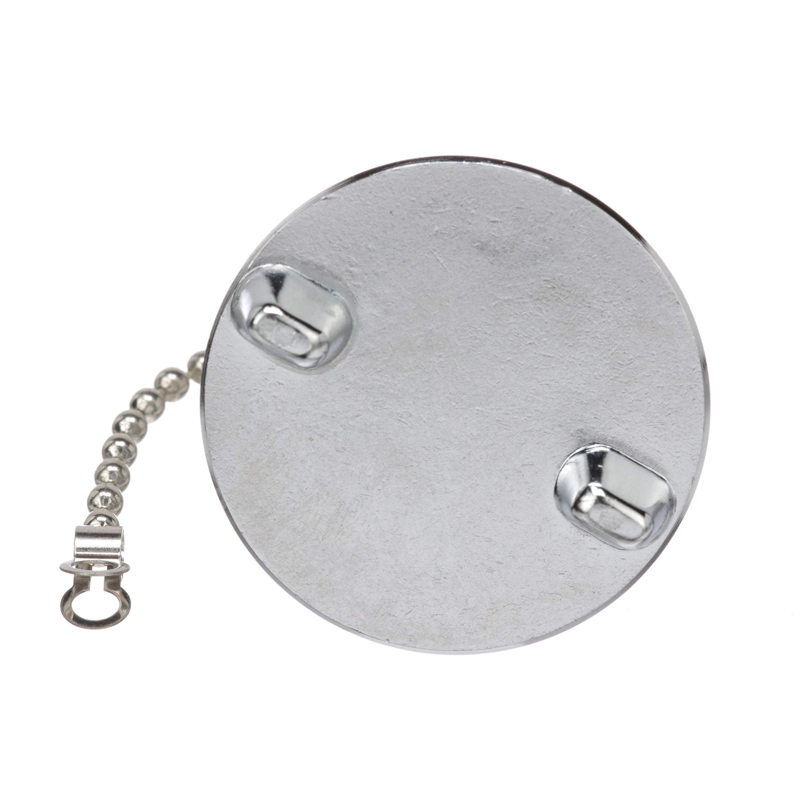 Seachoice Replacement Gas Fill Cap, Chrome-Plated Zamak
