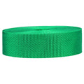 Strapworks Lightweight Polypropylene Webbing - Poly Strapping For Outdoor Diy Gear Repair, Pet Collars, Crafts - Kelly Green, 1.