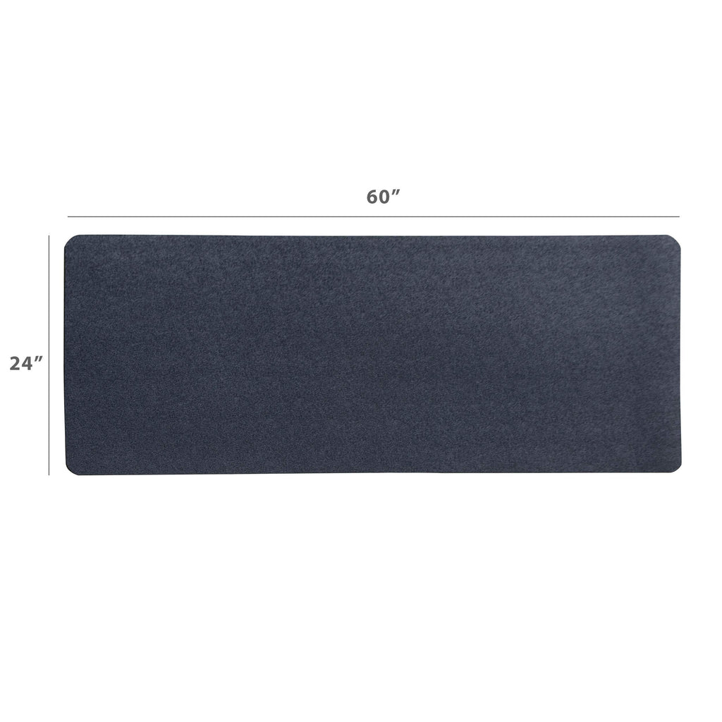 Motiontex Exercise Equipment Mat For Under Stationary Bike, Spin Bike, Fitness Equipment, Home Gym Floor Protection, 24'' X 60''