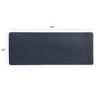 Motiontex Exercise Equipment Mat For Under Stationary Bike, Spin Bike, Fitness Equipment, Home Gym Floor Protection, 24'' X 60''
