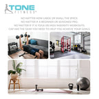 Tone Fitness 8Lb Weighted Vest, Black