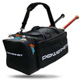 PowerNet Pro Duffle Bag | Baseball Softball Equipment Gear Dual Bat Carrier | BuiltIn Cooler Pocket | 2 Internal Bat Sleeves | 