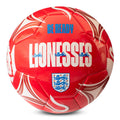 Hy-Pro Officially Licensed England Lionesses Cosmos Soccer Ball - Size 5 Red for Kids & Adults, Training, Match & Fan Collectibl