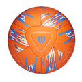 WILSON NCAA Vanquish Soccer Ball - Size 5, Orange/Blue/White