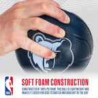 Franklin Sports Nba Memphis Grizzlies Mini Foam Basketball - 5.5'' Kids Toy Basketball For Over The Door Hoop