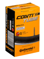 Continental 182311 Bicycle Tube, 27.5 X 1.75 - 2.5-Inch/42 Mm Presta Valve , Black