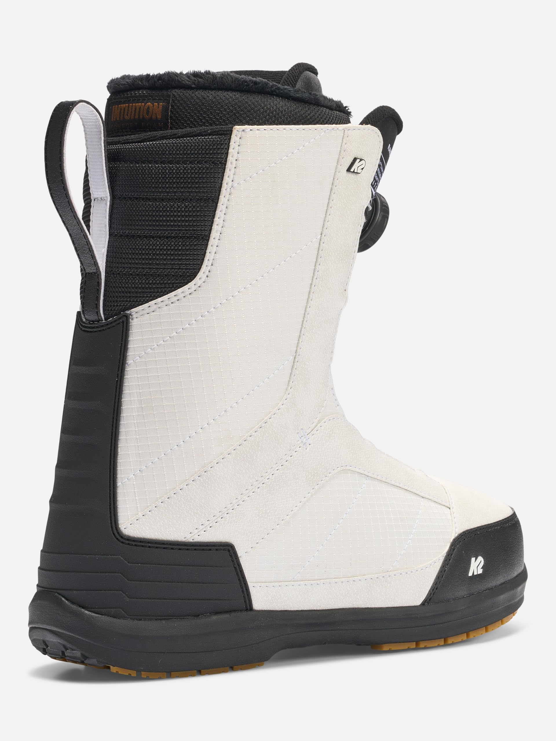 K2 Raider Mens Snowboard Boots, White, 9.5