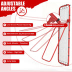 7x4 Ft Volleyball Rebounder Net with 2 Target Stripes, 5-Angle Adjustable Rebounder Net for Practicing Digging, Setting, Spiking