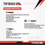 Top Brake Disc Bicycle Brake Pads For Shimano Saint Br-M810 Zee M640 M9120, Deore Xt Br-M8020, M8120,M6120,Br-Mt420,Mt510,Mt520