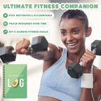 Workout Planner For Daily Fitness Tracking & Goals Setting (A5 Size, 6A X 8A, Avo Green), Men & Women Personal Home & Gym Traini