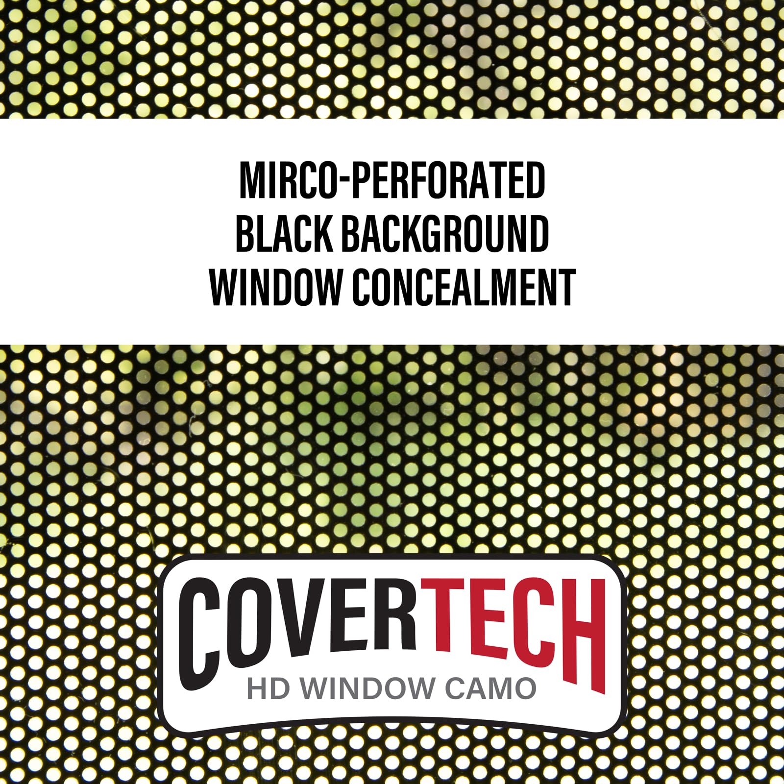 Hunting Blind Window Camo - See Through CoverTech HD Window Camo - 24    x 59    - Realtree APX