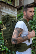 Xmilpax Large Internal Frame Backpack Tactical Molle Pack For Camping Backpacking Hunting Bushcraft Adventure 70L