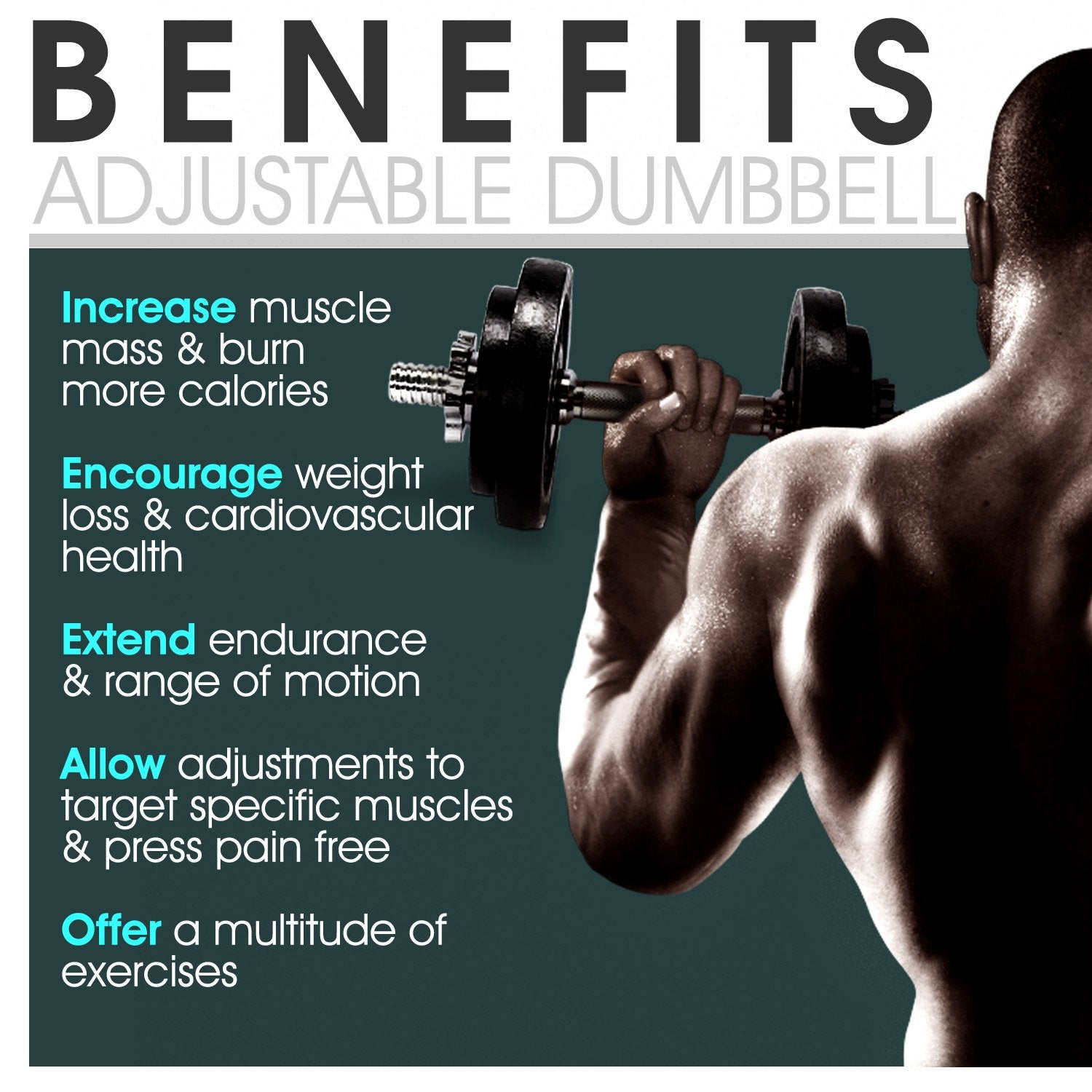 Yes4All Adjustable Dumbbell 40.02 Lbs