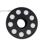 Scuba Choice Scuba Diving Compact Finger Spool, 150, White Line